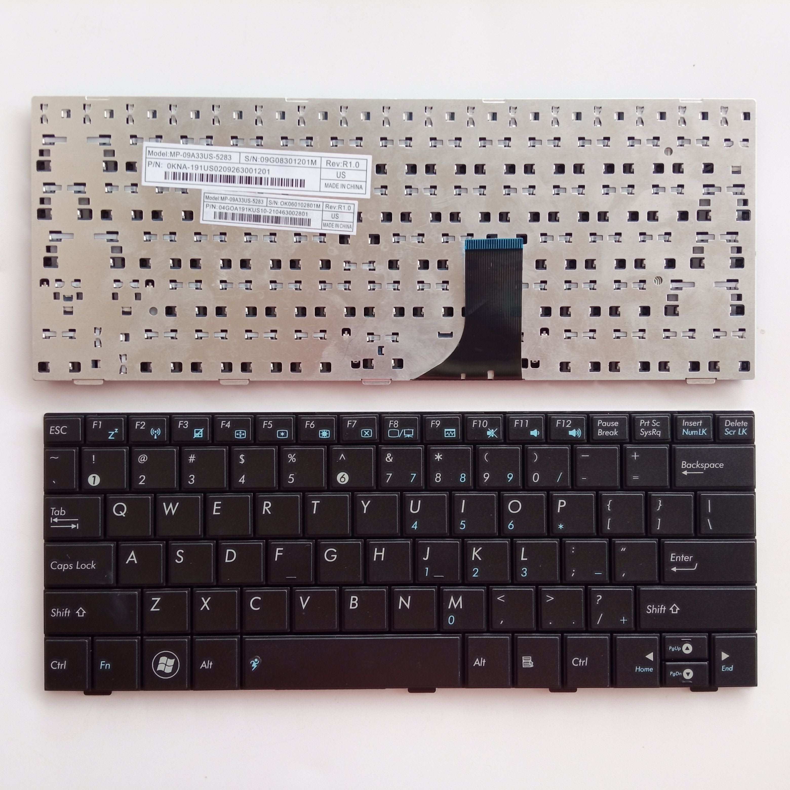 Picture of New Replacement Laptop Keyboard For ASUS 1005/1005HA BLACK US Layout